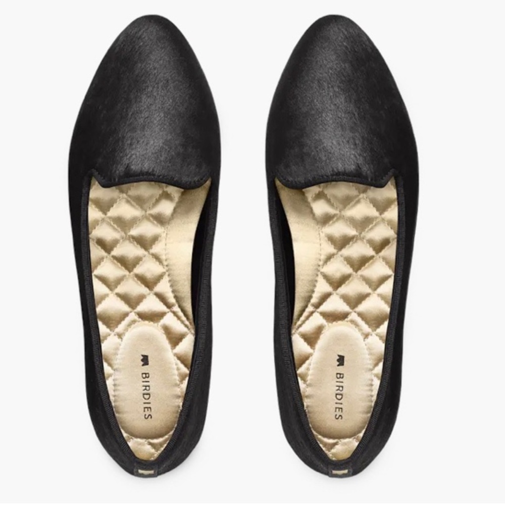 Birdies The Blackbird Calf Hair Loafer Size 7.5